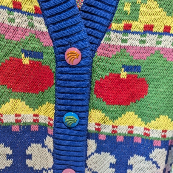 Farm Rio Sweet Orchard Knit Cardigan NWT - Picture 5 of 6